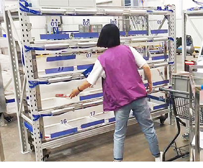 播种墙拣选系统